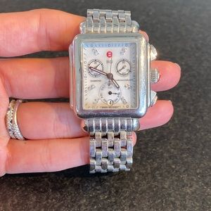 Michele Deco Diamond Dial Watch - One size